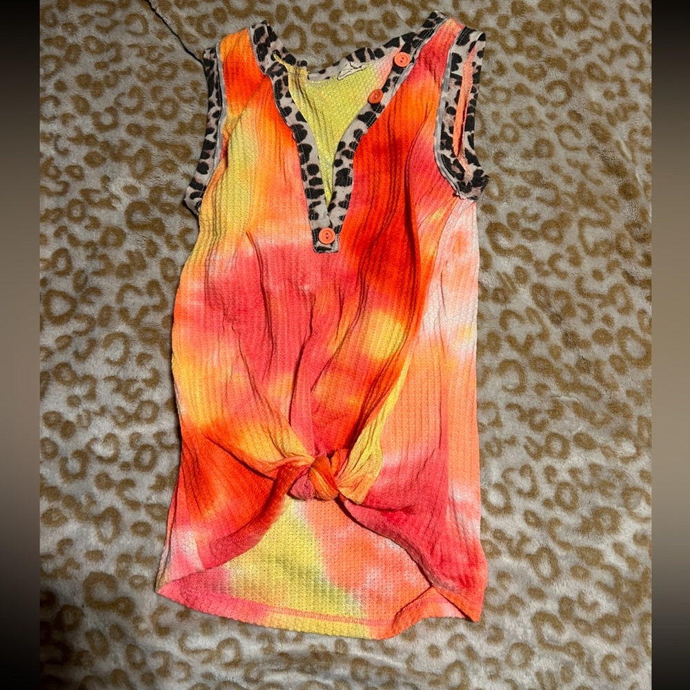 Leopard & Tie Dye Tank